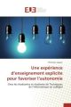 Une expérience d enseignement explicite pour favoriser l autonomie
