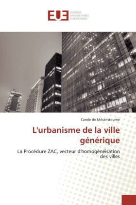 L'urbanisme de la ville générique