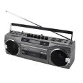 Retro Stereo Radiokassettenrekorder mit DAB+/UKW