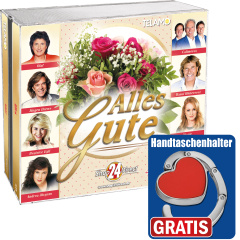 Alles Gute + Taschenhalter