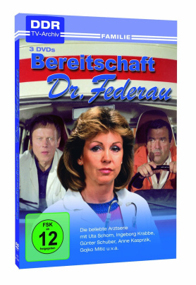 Bereitschaft Dr. Federau (DDR TV-Archiv) (3DVD´s)
