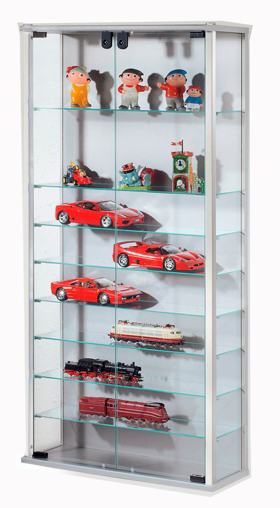 Vitrine "Vindola XL“, silber