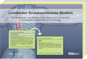 Lernkarten Grundwortschatz Medizin