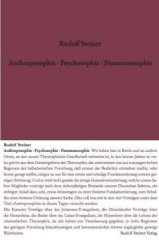 Anthroposophie - Psychosophie - Pneumatosophie