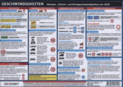 Geschwindigkeiten, Info-Tafel