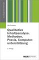 Qualitative Inhaltsanalyse. Methoden, Praxis, Computerunterstützung