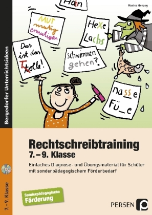 Rechtschreibtraining - 7.-9. Klasse, m. CD-ROM