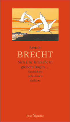 Sieh jene Kraniche in großem Bogen ...