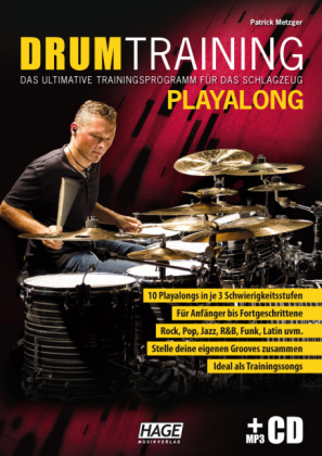 Drum Training Playalong + MP3-CD