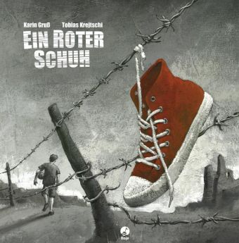 Ein roter Schuh