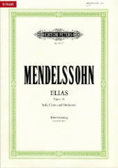 Elias op.70, Klavierauszug