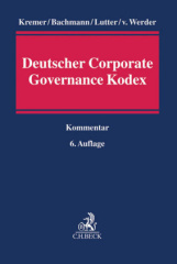 Kommentar zum Deutschen Corporate Governance Kodex