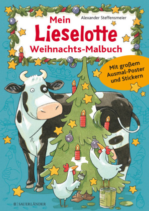 Mein Lieselotte Weihnachts-Malbuch