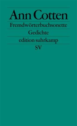 Fremdwörterbuchsonette