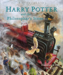 Harry Potter and the Philosopher's Stone. Harry Potter und der Stein der Weisen, englische Ausgabe