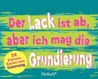 Der Lack ist ab, aber ich mag die Grundierung