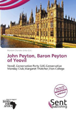 John Peyton, Baron Peyton of Yeovil