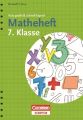 Matheheft 7. Klasse