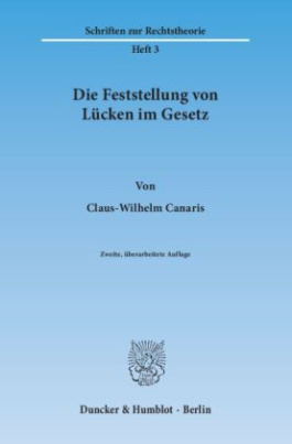 Die Feststellung von Lücken im Gesetz