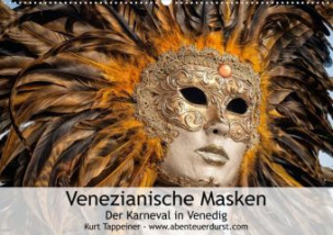 Venezianische Masken (Posterbuch DIN A2 quer)