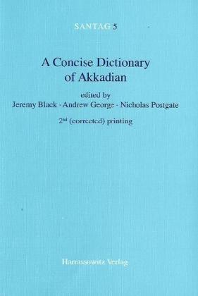 A Concise Dictionary of Akkadian