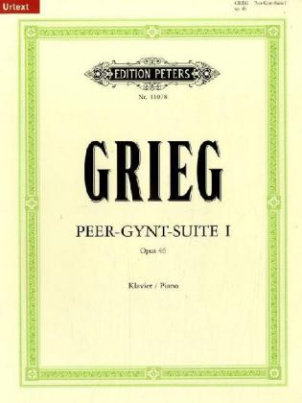 Peer Gynt Suiten Nr.1 op.46, Bearbeitung für Klavier