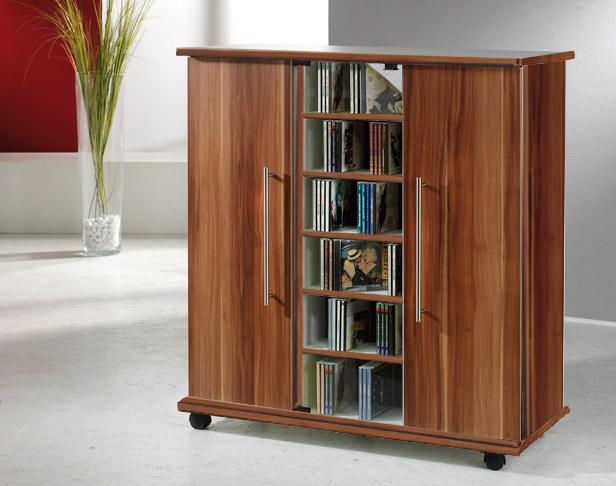 Medien-Sideboard "Luxor", kern-nussbaum