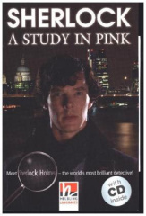 Sherlock - A Study in Pink, mit 1 Audio-CD, m. 1 Audio-CD