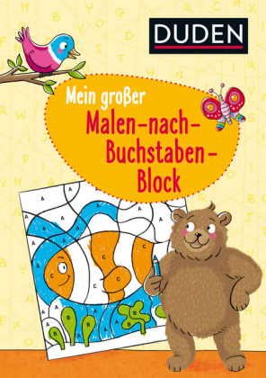 Mein großer Malen-nach-Buchstaben-Block