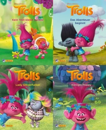 Dreamworks Trolls, 4 Hefte. Nr.1-4