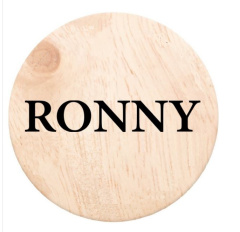 Flaschnöffner aus Holz Ronny