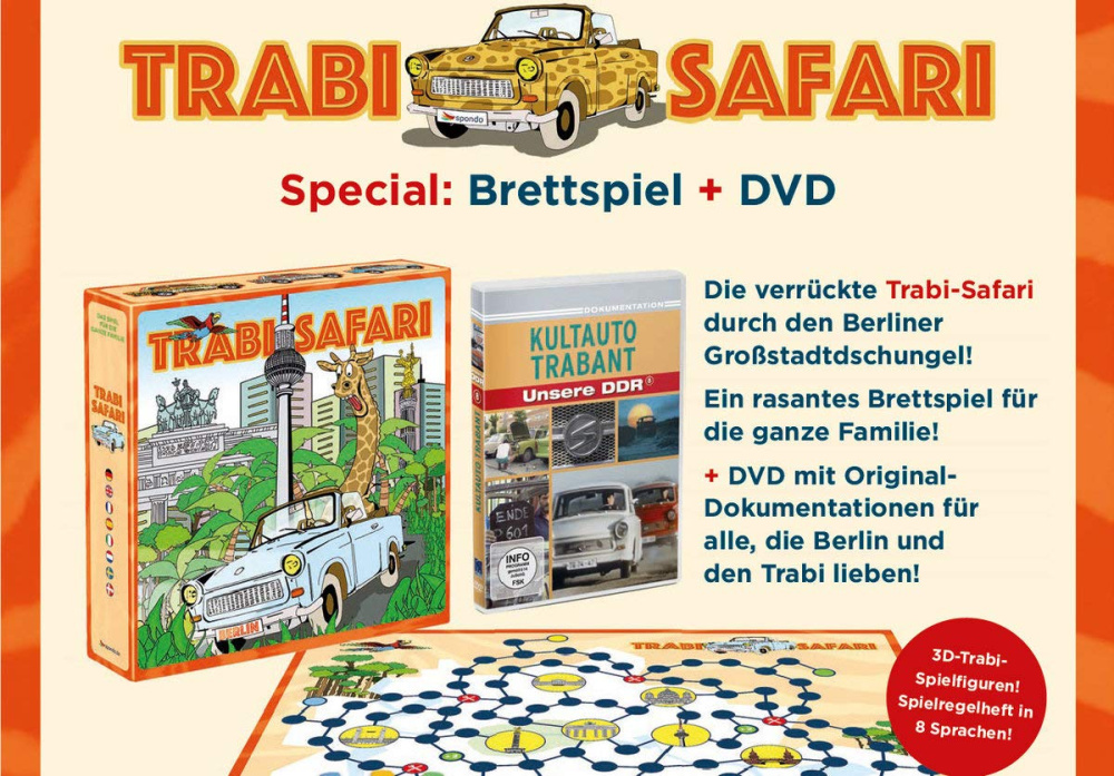 Trabi Safari (Brettspiel + DVD)