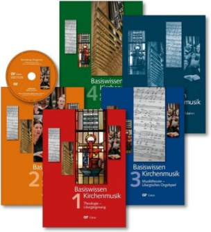Basiswissen Kirchenmusik, 4 Bde. + Registerband + DVD