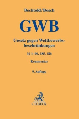 GWB, Gesetz gegen Wettbewerbsbeschränkungen, Kommentar