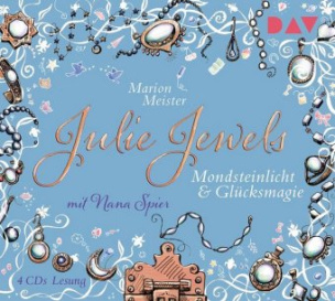 Julie Jewels - Mondsteinlicht und Glücksmagie, 4 Audio-CDs