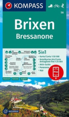 KOMPASS Wanderkarte Brixen, Bressanone