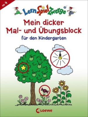 Mein dicker Mal- und Übungsblock für den Kindergarten