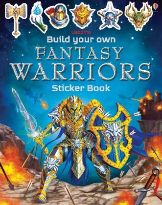 Build Your Own Fantasy Warriors Sticker Book