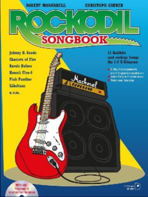 Rockodil Songbook, für 1-2 E-Gitarren, m. MP3-CD