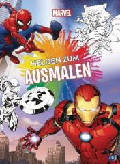 Marvel Helden zum Ausmalen