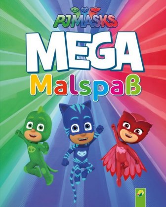 PJ Masks - MEGA Malspaß