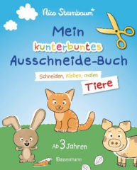 Mein kunterbuntes Ausschneidebuch - Tiere