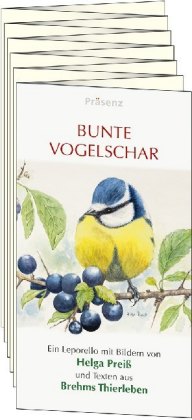 Bunte Vogelschar