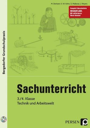 Sachunterricht - 3./4. Klasse, Technik und Arbeitswelt, m. CD-ROM