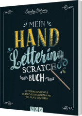 Mein Handlettering Scratch Buch, m. Holz-Stick