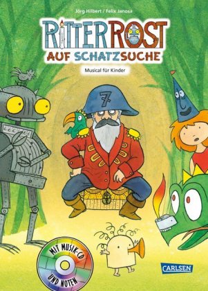 Ritter Rost auf Schatzsuche, m. Audio-CD