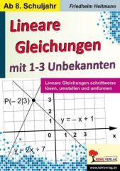 Lineare Gleichungen mit 1-3 Unbekannten