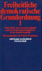 Freiheitliche demokratische Grundordnung, in 2 Bdn.