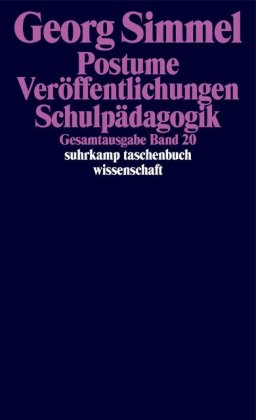 Postume Veröffentlichungen. Schulpädagogik