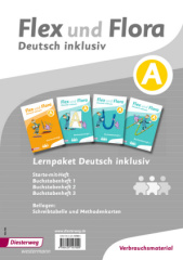 Lernpaket Deutsch inklusiv A (Verbrauchsmaterial), 4 Hefte